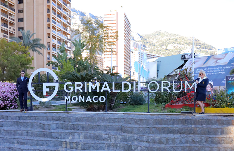 Grimaldi Forum Monaco venue of AMWC attended by Dr Bilal Malik